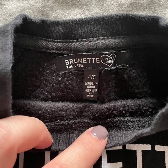 BRUNETTE THE LABEL MOMMY AND ME CREW - Picture 6 of 6